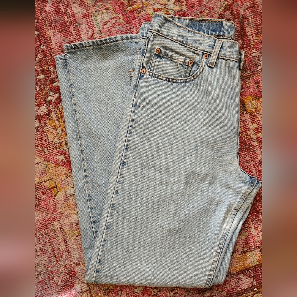 VINTAGE 1997 Light Wash Levi's 550 Denim Jeans